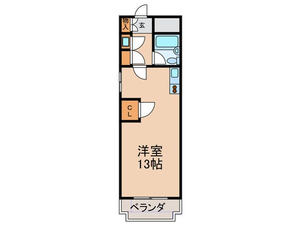 富士ビルの物件間取画像